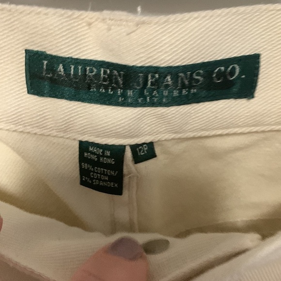 Ralph Lauren Hand beaded Native Design Pinstripe Denim‎ - Picture 2 of 8